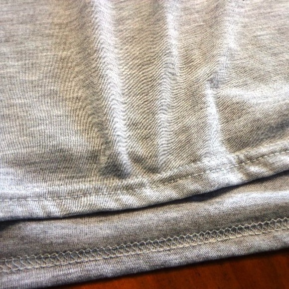 T-Shirt W's Sz S NWOT WICKERS Gray Heather - Picture 4 of 8